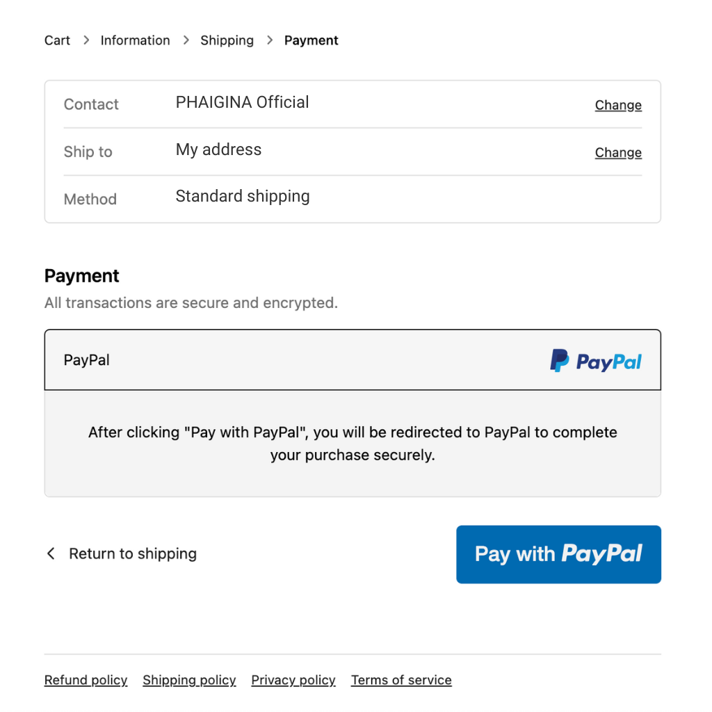 PayPal steps-1 | PHAIGINA