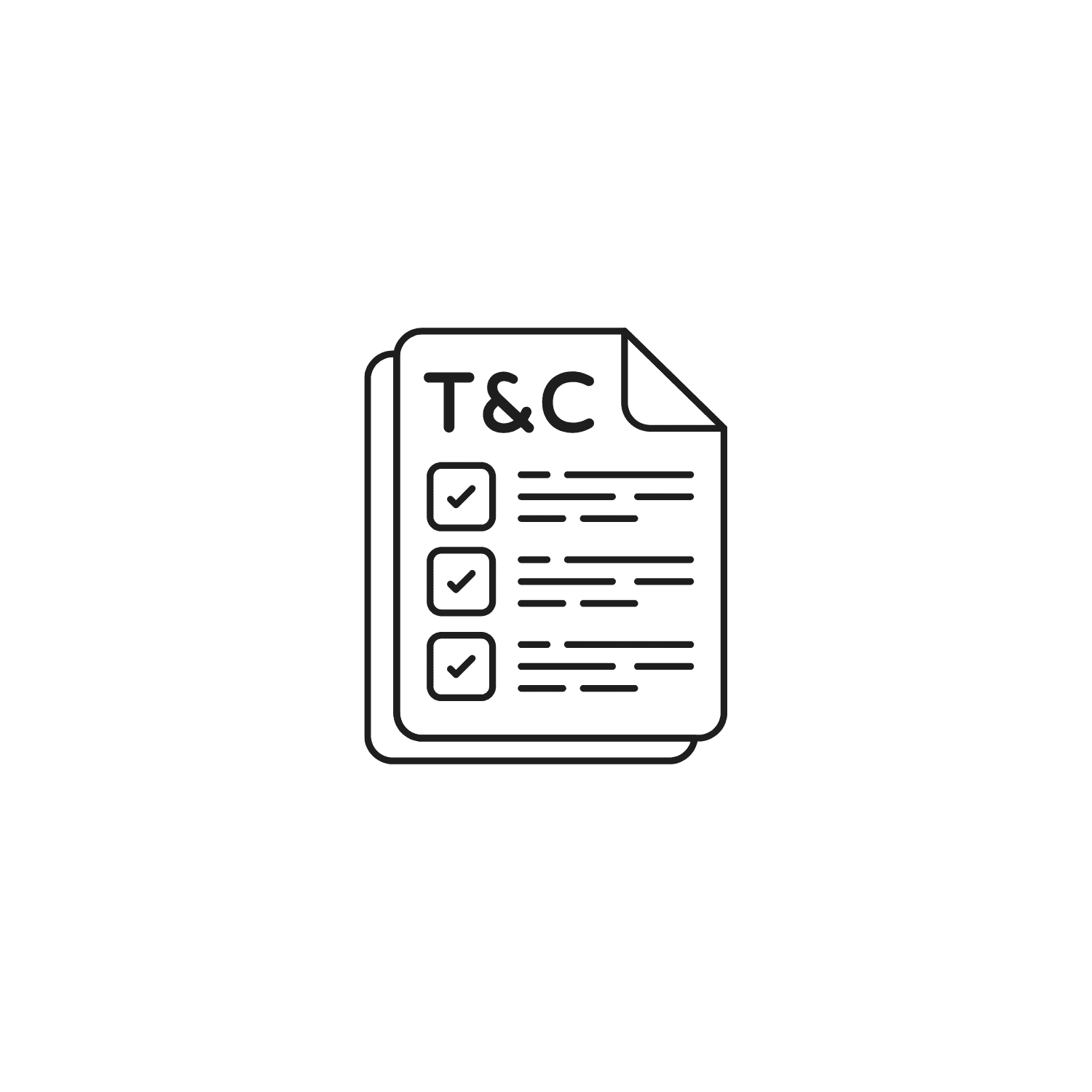 Clear Payment Terms Icon
