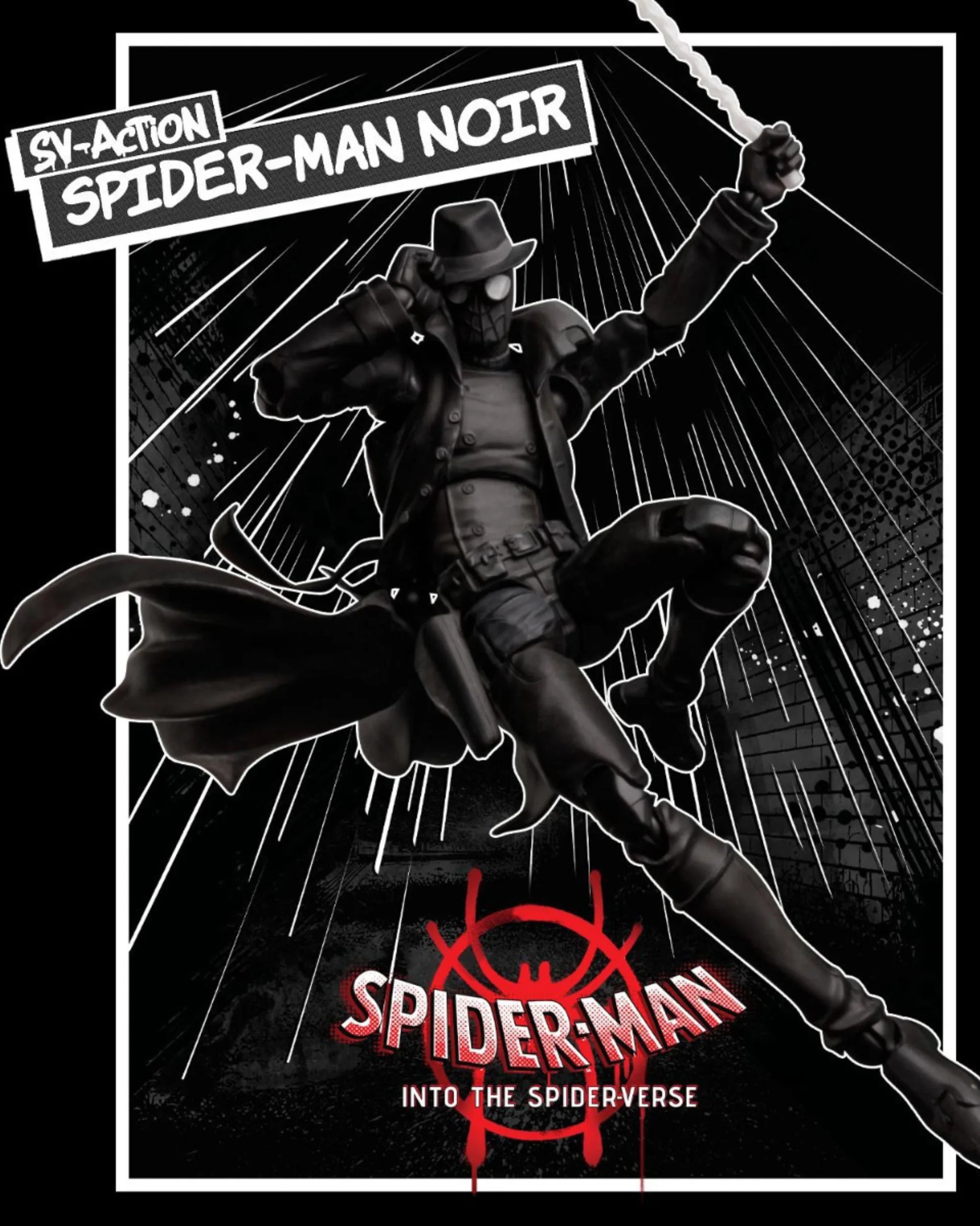 SHF Spider-Man Noir Into the Spider-Verse-9 | PHAIGINA