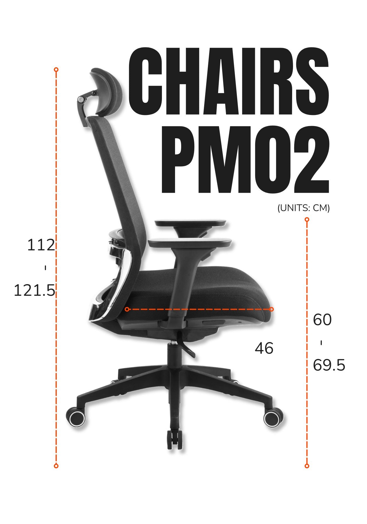Chairs Dimensions M Version-2 | PHAIGINA